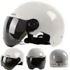 Casco de coche eléctrico ABS femenino masculino Cuatro Estaciones universal Pintura moda simple transpirable venta al por mayor no de motocicleta casco de verano