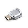 Lector de tarjetas de teléfono tipo-c lector de tarjetas microSD/tf aleación de zinc usb2.0 lector de tarjetas multifunción