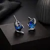 Brincos de cobra para homens, escuros e estilosos, luxo leve, alta qualidade, brincos modernos e descolados para mulheres, acessórios da moda e versáteis, tarrachas diabo