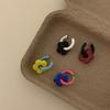 Aretes de Flores Ouyang Nana Aretes Elegantes para Mujer Dulces Cool Spice Girls