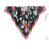 Elegante Bufanda Pequeña de Seda con Estampado Floral Estilo Chino para Mujer, Bufanda Decorativa Versátil de Gama Alta, Turbante de Protección Solar para Verano, Nuevo