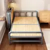 Sofá cama plegable, cama de madera maciza, cama individual para siesta, cama de doble uso para apartamentos pequeños y casas de alquiler, cama doble plegable
