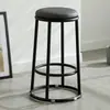 Taburete Alto de Tres Anillos Extra Grueso, Taburete Alto de Barra, Silla Alta para Adultos en Casa, Silla de Mostrador, Taburete Alto de Lujo Ligero para Arcade, Taburete Redondo