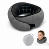 Almohada Popular con Espuma Viscoelástica en Forma de U Transfronteriza, Almohada de Viaje para el Cuello, Portátil y Plegable, Adecuada para Siestas en Avión y Soporte Cervical