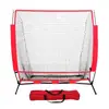 Red de Béisbol, Red de Entrenamiento de Nueve Cuadrículas para Frisbee, Accesorios para Formar Equipos de Bateo de Béisbol y Sóftbol, Red de Entrenamiento para Lanzadores, Red de Bloqueo en Forma de T