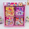 Sc1421 Set de Pulseras de Pegatinas Portátiles Pulsera de Pegatinas de Dibujos Animados de Alta Calidad Juguete de Manualidades DIY 2 en 1 para Niños