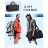 Bolsa de Gimnasio Deportiva Duffel para Hombres y Mujeres Transfronteriza con Compartimento para Zapatos Antirrobo Equipaje de Mano para Avión Bolsa de Fin de Semana