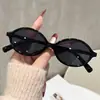 Gafas de Sol Cat-Eye con Montura Ovalada para Mujer, Estilo Transfronterizo de Alta Gama, Versátiles para Conducir y Fotografía, También Adecuadas para Hombres