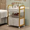 Carrito para Salón de Belleza, Carrito Pequeño para Salón de Belleza, Carrito para Equipo de Tatuaje, Carrito de Almacenamiento Móvil, Carrito de Herramientas para Salón de Peluquería