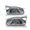 Venta caliente transfronteriza adecuada para Corolla AE110 1995-1998 Faro blanco faro corrugado
