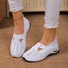 Zapatos de Tela para Mujer Oem Personalizados para Otoño, Zapatos de Tela Transpirables de Suela Suave sin Cordones para Madres de Mediana Edad y Mayores, Zapatos de Tela para Mujer de Talla Grande Transfronterizos