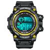 Nuevo y popular reloj electrónico deportivo para estudiante estilo coreano, luminoso LED, tendencia simple, reloj para hombre, venta al por mayor