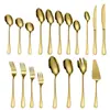 Conjunto de Talheres de Aço Inoxidável para Viagem, Garfo e Colher para Assar Bolo em Casa, Colher de Hotel Restaurante Ocidental, Faca e Garfo para Bife