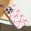Estilo Ins Lazo Rosa Sencillo Adecuado para Funda de Teléfono iPhone 18 Pro Max Cubierta Protectora Creativa Apple 17