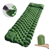 Fábrica de Origen Esterilla Inflable para Pies Ultraligera Portátil Esterilla para Acampar al Aire Libre Esterilla Impermeable para Dormir en Tienda
