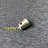 Conector de Escalera de Acero Inoxidable Pasamanos A Través de Tubo Redondo Agujero Único Doble Accesorios Poste Marco de Soporte Móvil Tapa de Sellado Tapón