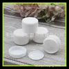 Caja redonda de PP blanca de 10 ml, tarro para polvo, botella para pomada, subbotella para crema, caja de pomada de 10 g, subbotella para mascarilla