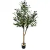 Árvore de Oliva Artificial Transfronteiriça, Grande Planta Verde Falsa, Planta Falsa em Vaso, Árvore de Pintura Desmontável, Limoeiro, Bonsai de Camélia, Decoração de Chão