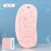 Esponja de toalla de baño de dibujos animados para uso doméstico, suave con la piel, indolora para exfoliar y frotar, adecuada para frotar la espalda, esponja de baño Bob Esponja