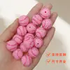 Nuevas Cuentas Acrílicas de Colores de Fútbol y Baloncesto con Agujeros Rectos para Cadenas de Teléfono, Llaveros y Cadenas de Bolsos DIY