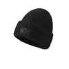 Gorro de Punto Cálido de Corte Holgado para Mujer en Otoño e Invierno, Adecuado para Cabezas Grandes, Hilo Grueso, Protección para las Orejas y Efecto Adelgazante del Rostro