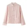 Moda Femenina Casual Suelta Nudada Botones Verano 2026 Estilo Europeo y Americano 4786166250
