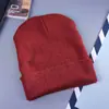 Gorro de Punto Versátil de Color Sólido Otoño e Invierno Gorro de Lana Estilo Coreano Engrosado Cálido Ligero Placa Curvada Gorro Pullover Piel de Melón para Hombre