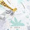 Tela de Sarro de Algodón Estampada con Dibujos Animados 1.6m Tela Estampada Guardería Tela para Bebé Textil Hogar Ropa de Cama