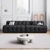 Sofá de tecido minimalista italiano, sofá de designer moderno simples para sala de estar de apartamento pequeno, sofá de linha reta, sofá de sala de estar