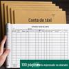 Livro de contas fora do carro caminhão veículo transporte nota fiscal comprovante prova frota transporte programação livro de contas lista