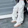 Pantalones de Verano Nuevos 2026 para Niñas, de Cintura Alta, Elegantes, Casuales de Verano para Niños, de Pierna Ancha, Tipo Cargo