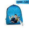 Mochila Escolar Transfronteriza 3D Amazon Mochila Pirata Casual Mochila Bolsa para Hombres y Mujeres Llavero Mochila Escolar