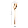 Cuchara Pequeña de Acero Inoxidable 304, Cuchara para Helado de Alto Valor Estético, Cuchara Cuadrada para Yogur, Cuchara para Café, Cuchara para Postre, Tenedor, Tenedor para Fruta