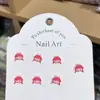 Novas Joias de Resina para Nail Art Desenho Animado Menina Trançada DIY Joias para Unhas Brincos Capa de Celular Acessórios Vestíveis para Unhas