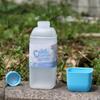 Taza de Agua de Plástico a Prueba de Fugas y Resistente a Caídas para Jardín de Infancia, Tetera Portátil para Bebé, Taza con Pajita para Niños, Taza Deportiva para Estudiantes Hombres y Mujeres
