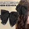 Presilha Elegante e Luxuosa para Rabo de Cavalo Feminino 2026 Novo Modelo Presilha de Cabelo de Alta Qualidade Presilha Garra Laço Francês Vintage Acessório de Cabelo