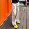 Otoño Nuevo Estilo Americano Machete Pantalones Casuales Sueltos Marca de Moda para Hombre Sueltos Todo Combinable Harlan Ropa de Trabajo Pierna Recta Pantalones de Pierna Ancha