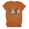 Amazon eBay nova estação independente casual fashion versátil feminina mama boo gola redonda manga curta camiseta para comércio exterior