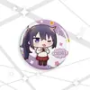 Insígnia a Laser Moeka da Menina Seca 58-75mm Broche de Desenho Animado