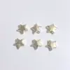 Plástico ABS Galvanizado CCB Estrela de Cinco Pontas Dispersa Contas Acessórios de Material para Fazer Pulseira Colar com Contas DIY Feito à Mão