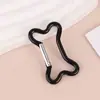 Venta al por mayor de fábrica Mosquetón de aleación de aluminio con forma de hueso, Llavero de forma especial, Accesorios para regalos, Hueso de perro, Camping al aire libre