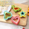 Molde para Sándwich de Acero Inoxidable Molde para Cortar Pan de Sándwich Herramientas para Hornear de Cocina Molde para Galletas Molde para Estampar Fruta