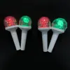 Lámpara de Mano Acrílica con Purpurina de 15 Colores Emisora de Luz Concierto World Tour Mundo Estelar Ambiente Accesorios para Animar Palo para Animar