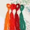 Hilo de Seda Sin Torcer, Envoltura Tradicional de Flor de Terciopelo, Materiales Hechos a Mano, Hilo de Seda Sin Retorcer, Venta al por Mayor de Accesorios Hanfu