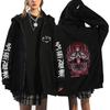 Chaqueta de Otoño con Cremallera Sudadera Anime Jujutsu Kaisen