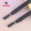 Cordón Plano de Poliéster-Algodón de 1.0 cm, Cordón para Sudadera Casual, Cordón de Cintura Colorido, Set con Cascabel Metálico Colgante, En Stock