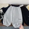 Pantalones para Niños 2026 Primavera y Otoño Nuevo Estilo Niños Estilo Coreano Pantalones Largos Niños Pequeños y Medianos Versátiles Casuales Pantalones de Chándal Niños Bebé Pantalones de Moda