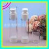 Frasco Airless Transparente de 50ml Frasco de Loção com Bomba de Pressão Sem Canudo Frasco de Essência Frasco de Loção a Vácuo Frasco Pequeno para Medicamentos