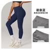 Pantalas de Yoga Europeias e Americanas Transfronteiriças Amazon Especializadas em Cintura Alta Levanta Bumbum para Corrida ao Ar Livre Esportes Fitness Pantalonas de Esportes Pilates
