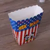 Cajas de Papel Personalizadas para Palomitas desde la Fábrica de Origen, Cajas de Empaque para Palomitas de Fiesta de Cine, Cubos Gruesos Ecológicos para Palomitas
